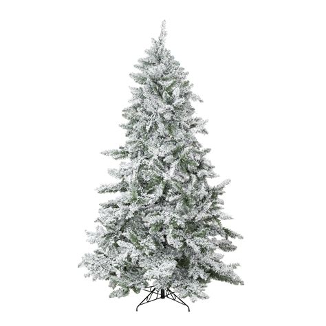 75ft Alpine Spruce Snow Flocked Christmas Tree
