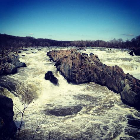 Great Falls National Park In Virginia Just Off 495 Beltway Out Of Dc