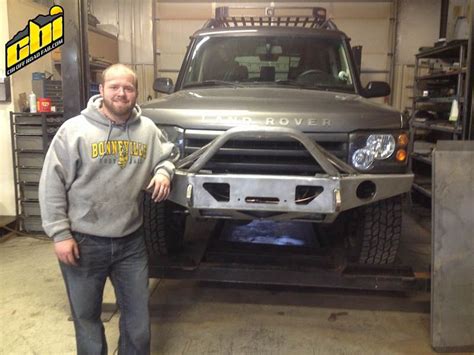 Custom Land Rover Front Off Road Bumper By Cbi Offroad Fab 1 Of 4