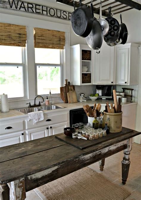 You can hang it on a wall or place it on a shelf. 31 Cozy And Chic Farmhouse Kitchen Décor Ideas | DigsDigs