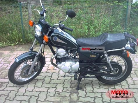In this version sold from year 1997 , the dry weight is 109.0 kg (240.3 pounds) and it is equipped with a. Yamaha SR 125 1998 Specs and Photos