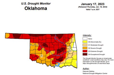 Oklahoma Drought Monitor Sees Minimal Increase In Two Drought