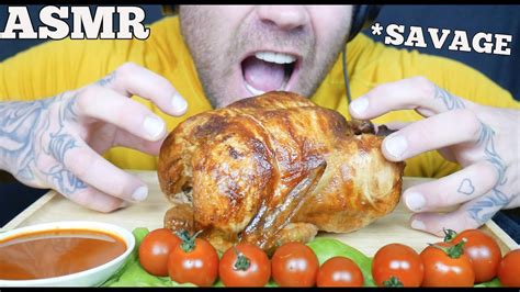 Asmr Whole Rotisserie Chicken Eating Sounds No Talking Hubby Edition