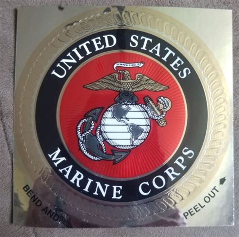 United States Marine Corps Veteran Military Decal Car Sticker Semper Fi