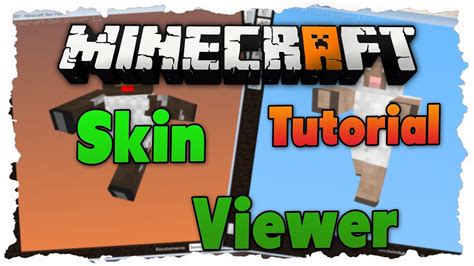 Minecraft Skin Viewer Tutorial Skins Anderer Herunterladen Uvm Youtube