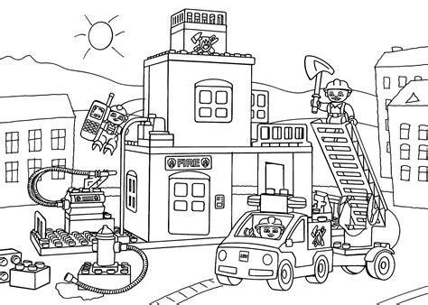 All rights belong to their respective owners. LEGO Brick Castle Coloring Page - Get Coloring Pages