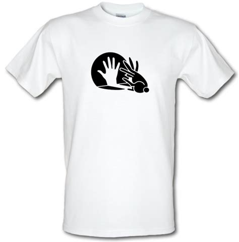 Rabbit Silhouette T Shirt By Chargrilled