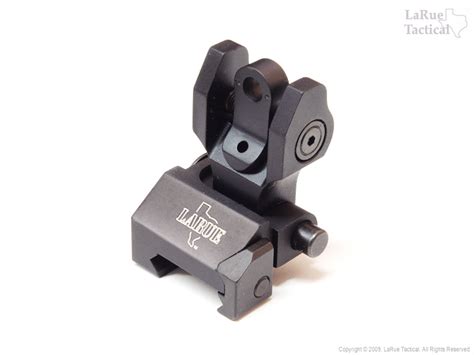 Troy Rear Folding Battle Sight With Tritium Inserts Larue Tactical