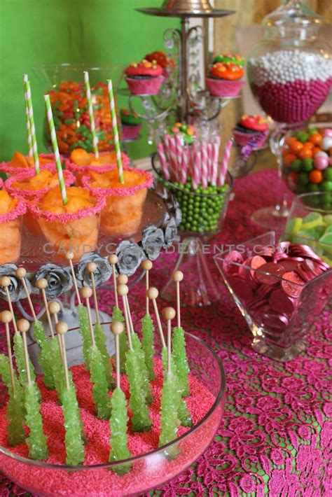 Make Your Wedding Or Party Colorful With A Candy Buffet Candy Buffet