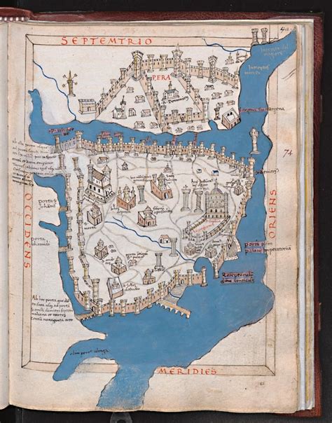 Chapter 1 Map Of Constantinople 1420 Ensenius Cristoforo