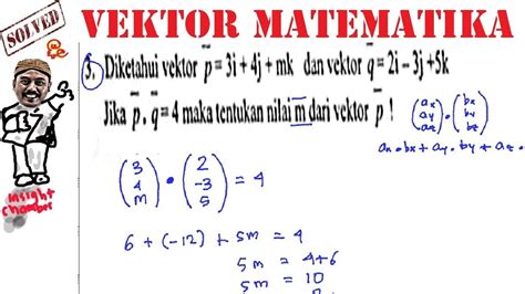 Contoh Soal Perkalian Vektor Dengan Skalar Matematika Berbagai Contoh