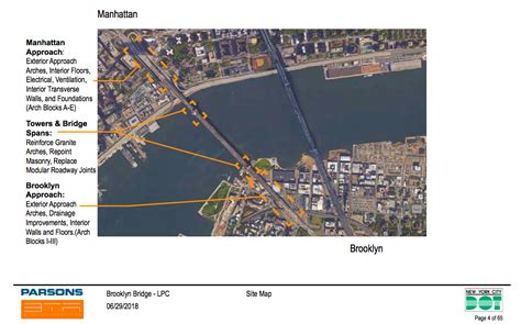 Dot Submits Plans To Rehabilitate Portions Of Brooklyn Bridge Bklyner