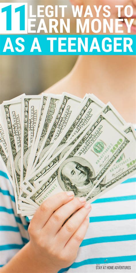 11 Legit Ways To Earn Money As A Teenager Start Making Money Today