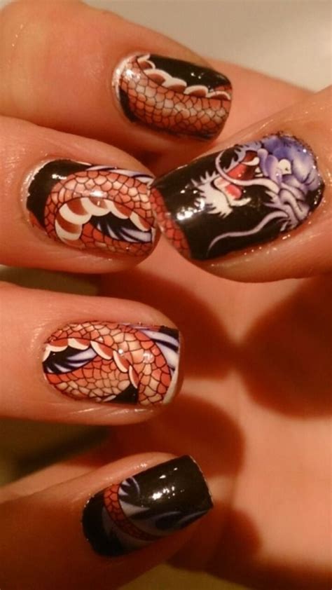 The 30 Best Dragon Nail Art Designs In The Whole World Dragon