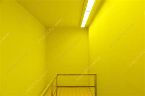 Banister In Yellow Room Stock Image F0142660 Science Photo Library