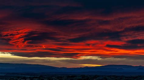 2560x1440 Amazing Cloudy Sunset 1440p Resolution Wallpaper Hd Nature