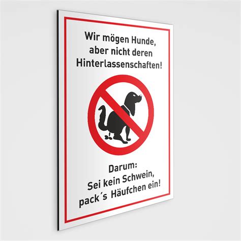 Schild selbst drucken hier ist kein hundeklo. Hundekot Verbotsschilder Zum Ausdrucken Kostenlos
