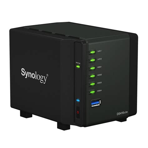 Synology Launches Portable Ds416slim 4 Bay 25 Drive Nas Pc Perspective