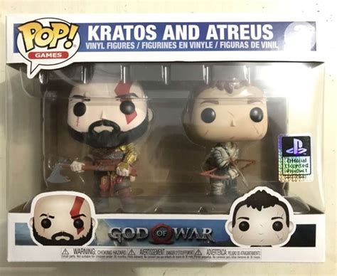 Jual Funko Pop Games God Of War Kratos Armored And Atreus 2 Pack Di