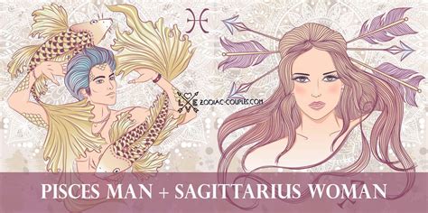 Pisces Man Sagittarius Woman Celebrity Couples And Compatibility ♓♐