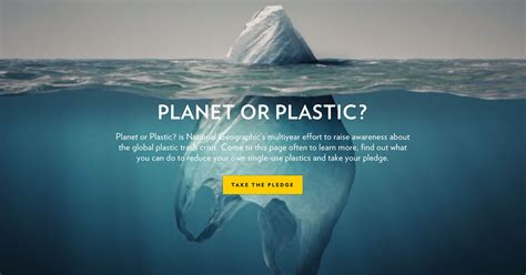 Campaign Spotlight National Geographics Message About Plastic