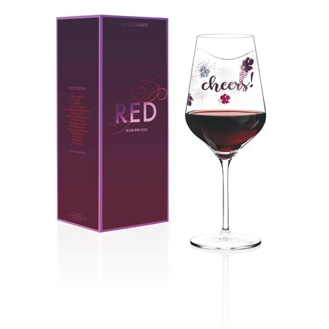 Ritzenhoff Red Wine Glass L Kuhnertova Kitchenique