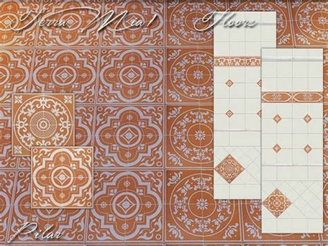SimControl: Terra Mia 1 Wall and Floors by Pilar • Sims 4 Downloads