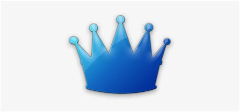 Free Icons Png Transparent Background Blue Crown Transparent Png