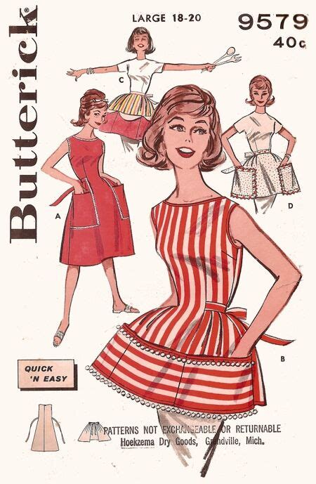butterick 9579 vintage sewing patterns fandom