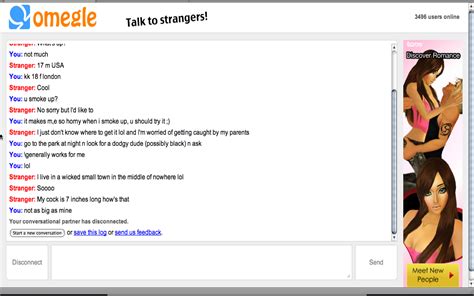 Funny Omegle Screenshots