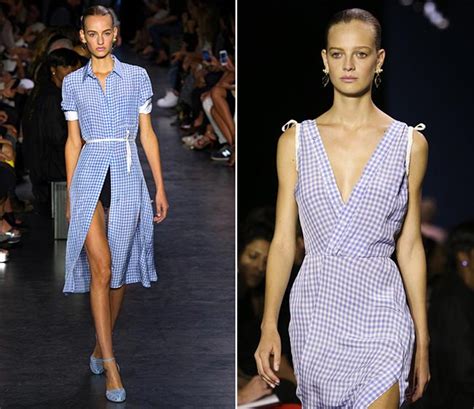 gingham print trend for spring summer 2015 fashionisers
