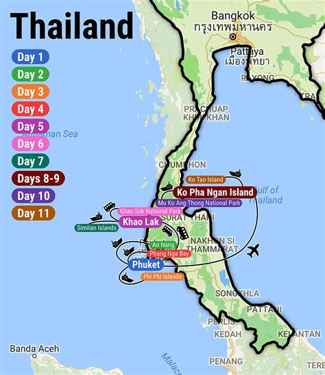 Southern Thailand In 12 Days Charliethetraveler