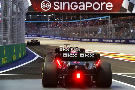 Stunning Singapore Performance From Mclaren F1 News