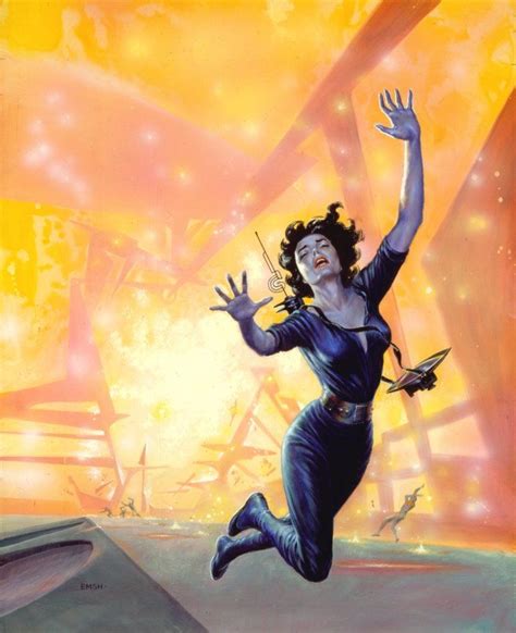 Myriac Ed Emshwiller Exploding Forcefield Sci Fi Art 70s Sci Fi Art