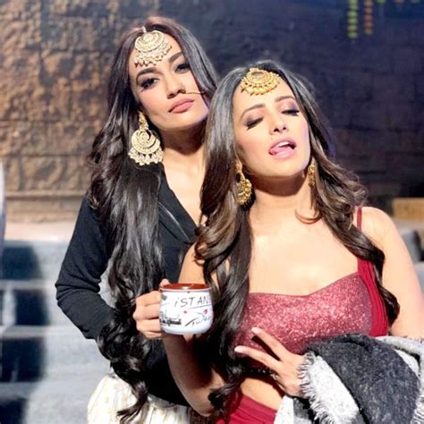 Naagin 3 Actresses Surbhi Jyoti And Anita Hassanandani Turn Muses For