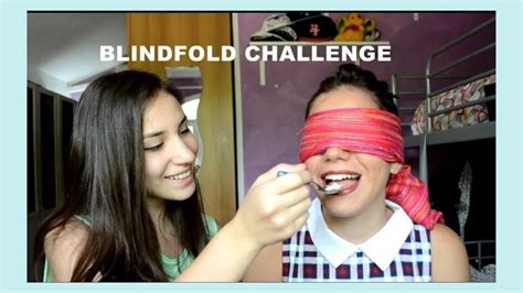 blindfold challenge youtube