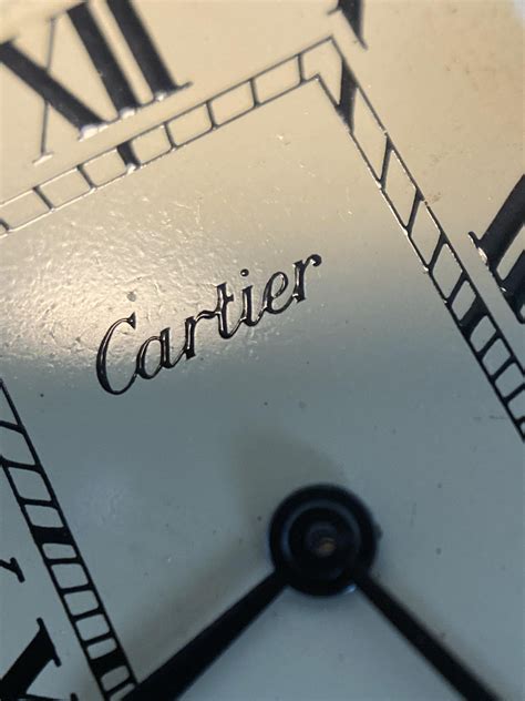 Fs Vintage Cartier Tank Jumbo Stepped Case Ref 15716 Rare Watchuseek