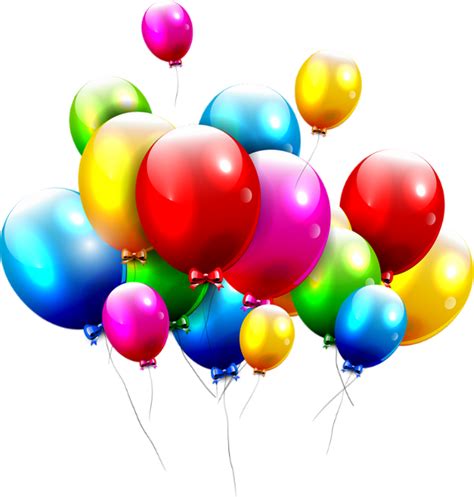 Ballons Png Tube Anniversaire Balloons Clipart Party
