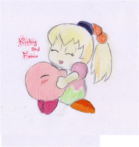 Fumu And Kirby Hug By Littlelovelywolf On Deviantart