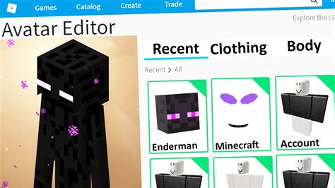 Why players wants roblox free accounts. MAKING ENDERMAN a ROBLOX ACCOUNT (Minecraft) - YouTube