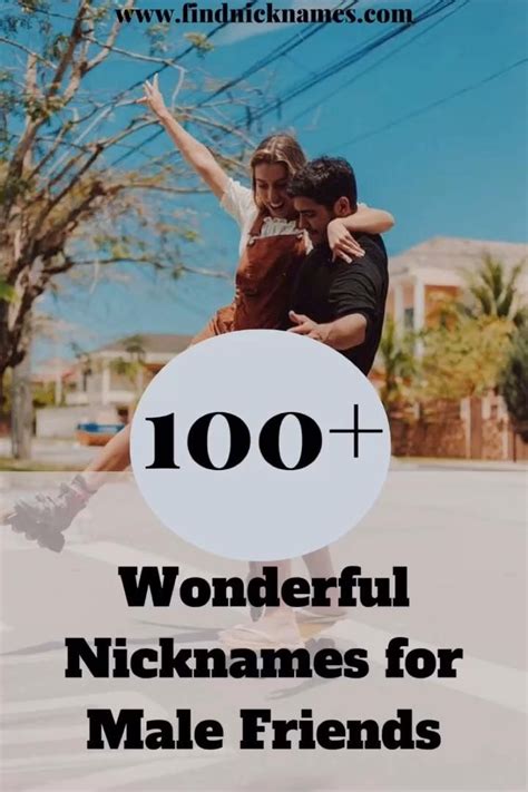 100 Wonderful Nicknames For Male Friends — Find Nicknames Video