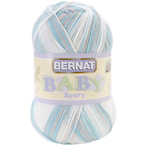 Bernat Baby Sport Big Ball Ombre Yarn 98 Oz Gauge 3 Light 100