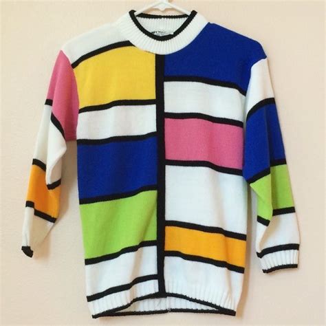 Vintage Colorblock Sweater Was 20 Color Block Sweater Vintage