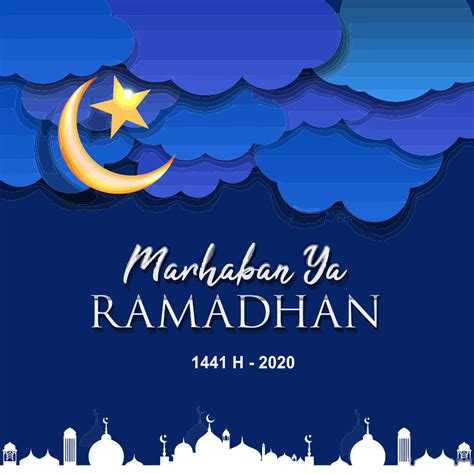 +30 Vector Desain Marhaban Yaa Ramadhan 2020 1441 H CDR AI PSD Terbaru