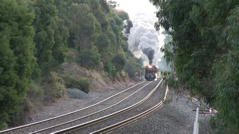 Australian Trains Steamrails Ballarat Shuttles Youtube