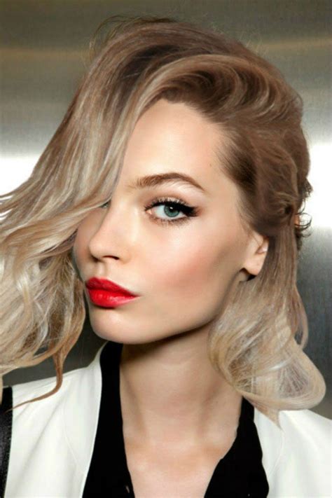 Gorgeous Makeup Ideas With Red Lips And Cat Eyes Pretty Designs