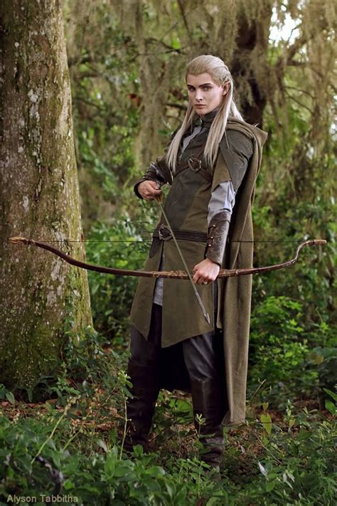 Legolas Cosplay From Lord Of The Rings By Alyson Tabbitha Bow Base