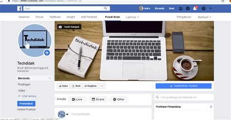 Cara Membuat Halaman Baru di Facebook (Facebook Page)