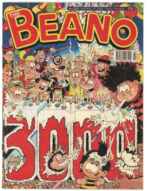 Beano No 3000 Jan 15 2000 Uk Original British Vintage Comics Etsy Uk