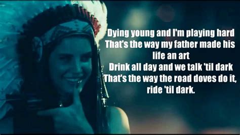 Unclassified lyrics video karaoke displayed. Lana Del Rey - Ride ( Full lyrics ) - YouTube